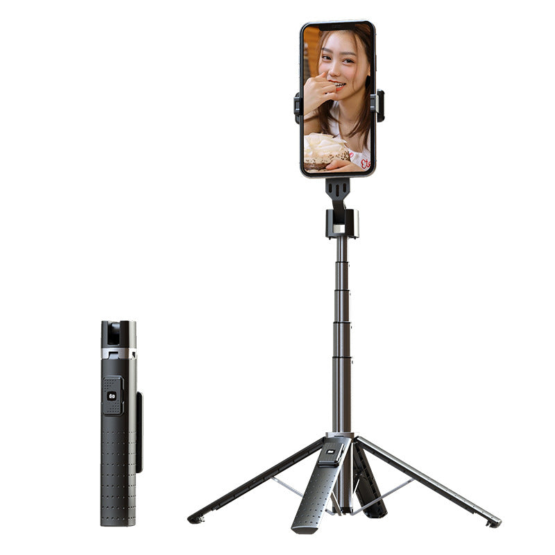 Compact Bluetooth Selfie Stick with Fill Light