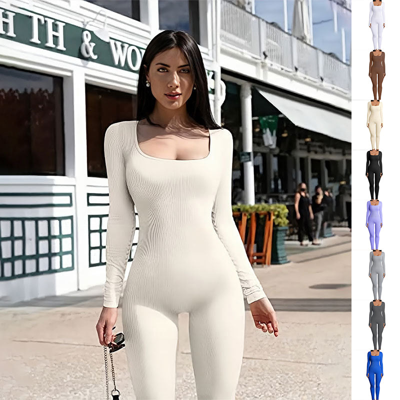 Long-sleeved yoga suit