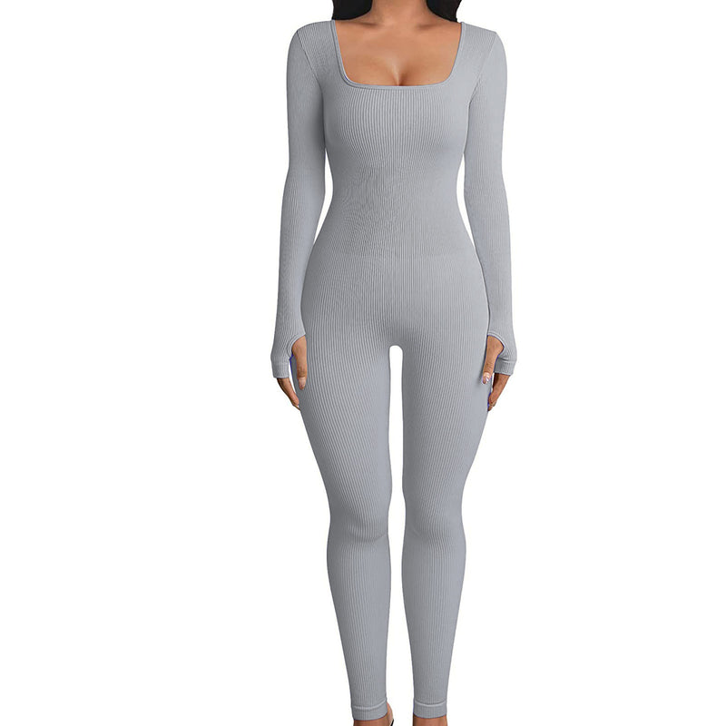 Long-sleeved yoga suit