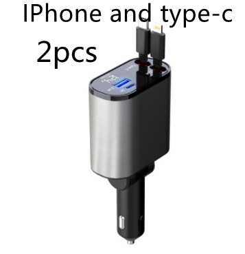 100W metal car charger