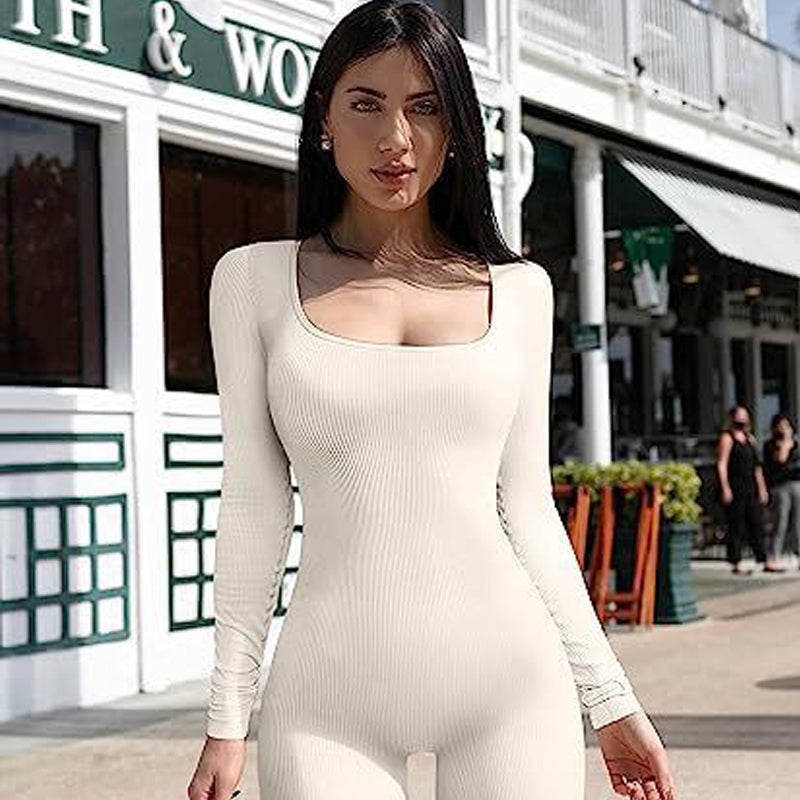 Long-sleeved yoga suit