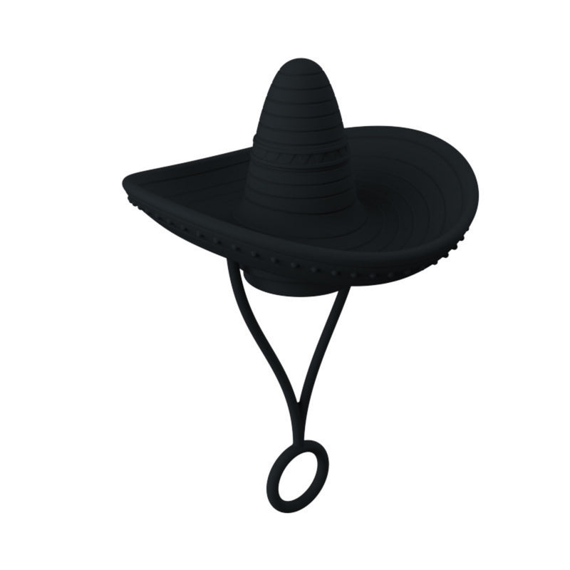 Cowboy Hat Shaped Straw Topper