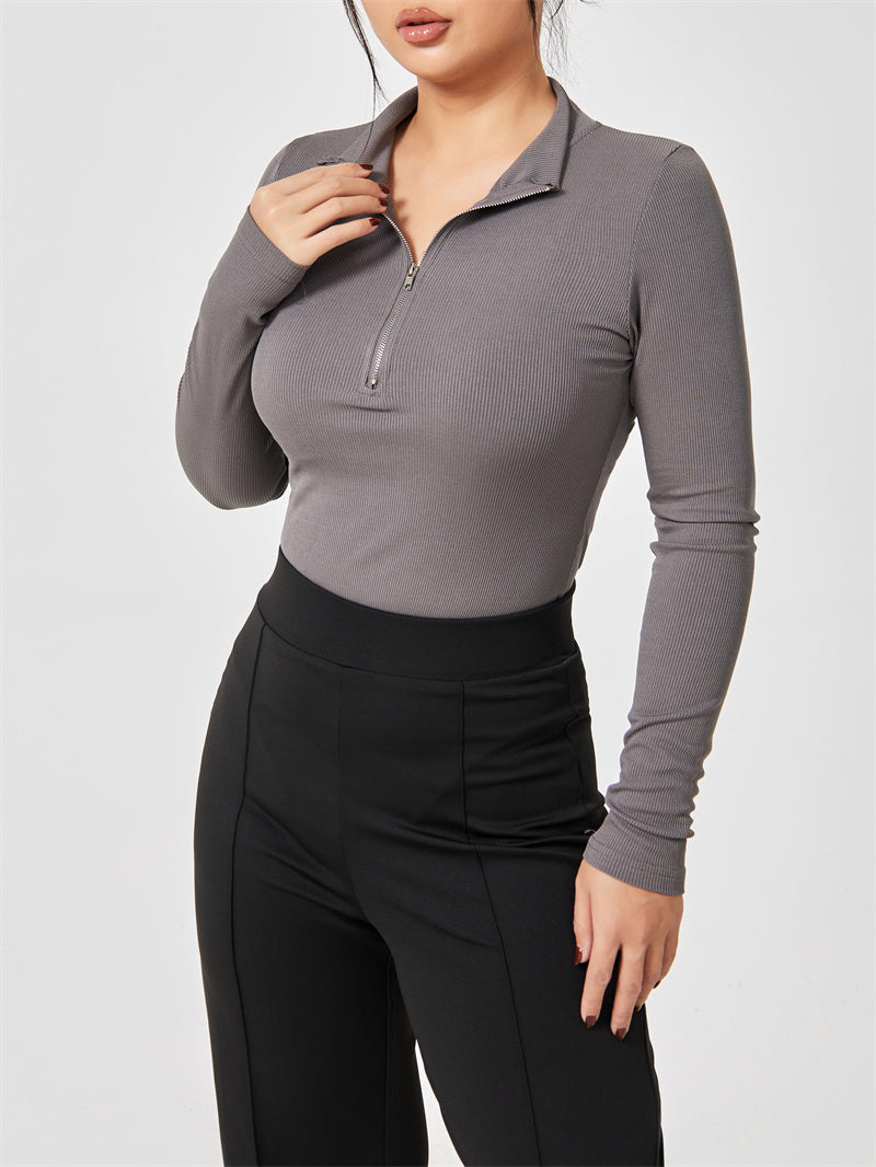 Long-sleeved slimming suit